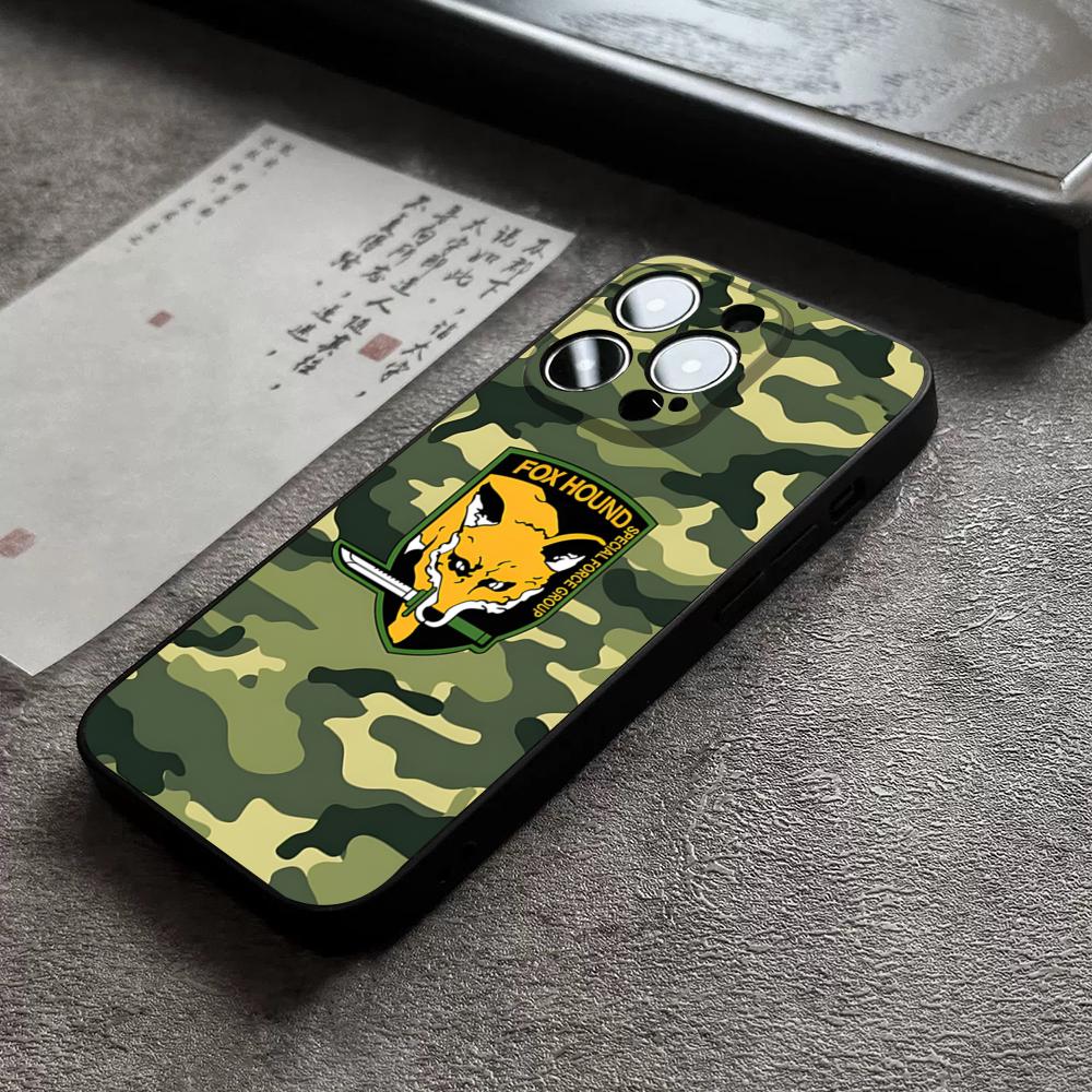 Чехол для телефона Metal Gear Solid для 14 Pro Max для Apple Iphone 16 15 Po Max 12 Mini 11 13 Pro Xr X Xs 8 7 Plus Задняя крышка
