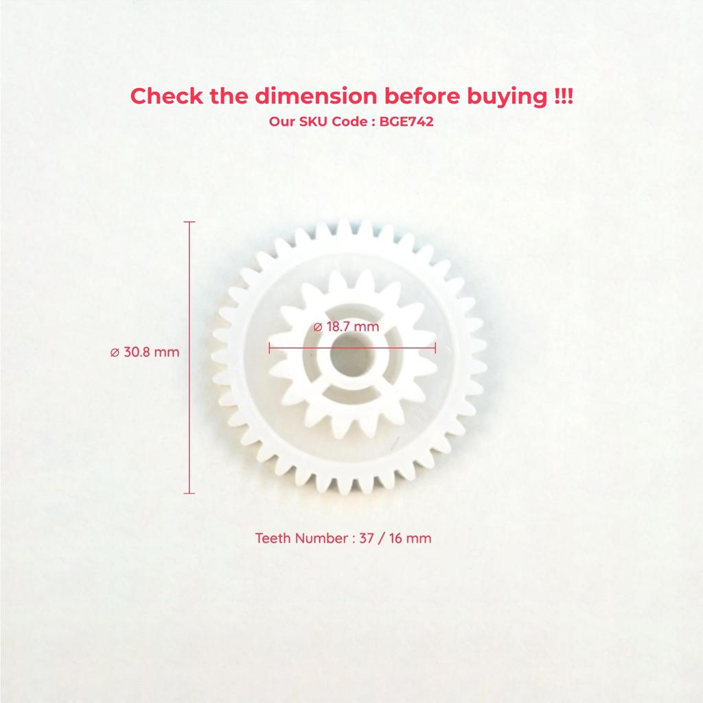 BGE742 Front Door Central Lock Actuator 5-Pin Motor Repair Gear for Kia Cerato MK1 LD 2003-20011 Sephia Spectra 95735-2F010