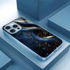 Красочный гальванизированный стеклянный чехол для телефона iPhone 17 16 15 14 13 12 11 Pro Max Plus 16E 17Air