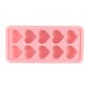 Reusable Heart Shaped Ice Mold Silicone Ice Tray Kitchen Tool Ice Cube Mold  Summer