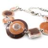 NOA [J1964] - Brown 'Coloring' Designer Bracelet