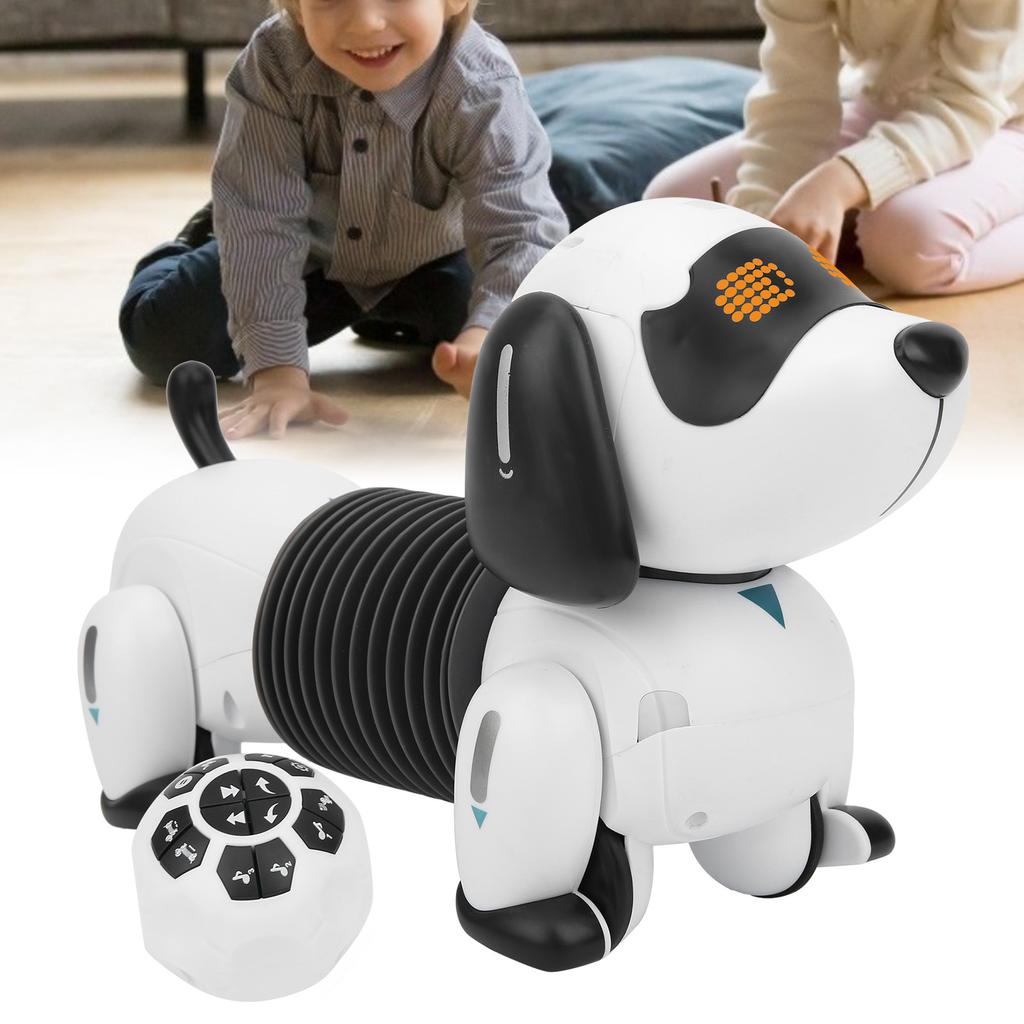 Игрушка-робот-собака Программирование робота Пульт дистанционного управления Танцующий щенок Игрушка-подарок детям