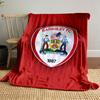 Barnsley FC Logo Red Blanket for All Seasons Blanket Lunch Break Throw Gift