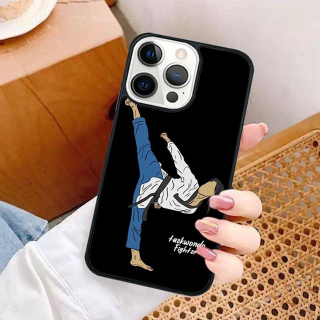 Чехол для телефона Кунгфу Тхэквондо для iPhone 16 15 SE2020 6 7 8 Plus для Apple 13 11 12 14 Mini Pro Max Чехол