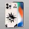 Крутой аниме-чехол Kokushibo для iPhone 17 Pro Max 11 XS Max 12 Mini 16 15 Air 13 Pro XR 7 8 14 Plus Мягкая накладка на телефон
