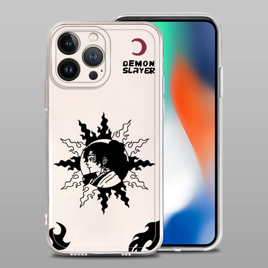 Крутой аниме-чехол Kokushibo для iPhone 17 Pro Max 11 XS Max 12 Mini 16 15 Air 13 Pro XR 7 8 14 Plus Мягкая накладка на телефон