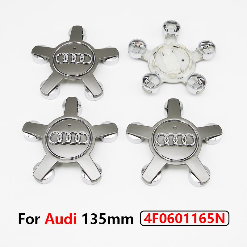 qaz18 Big Wheel Center Cap Hub Covers Badge For qaz18 8R0601165 4F0601165N A3 A4 A5 S6 A4L A6L A8L Q5 Car Goods