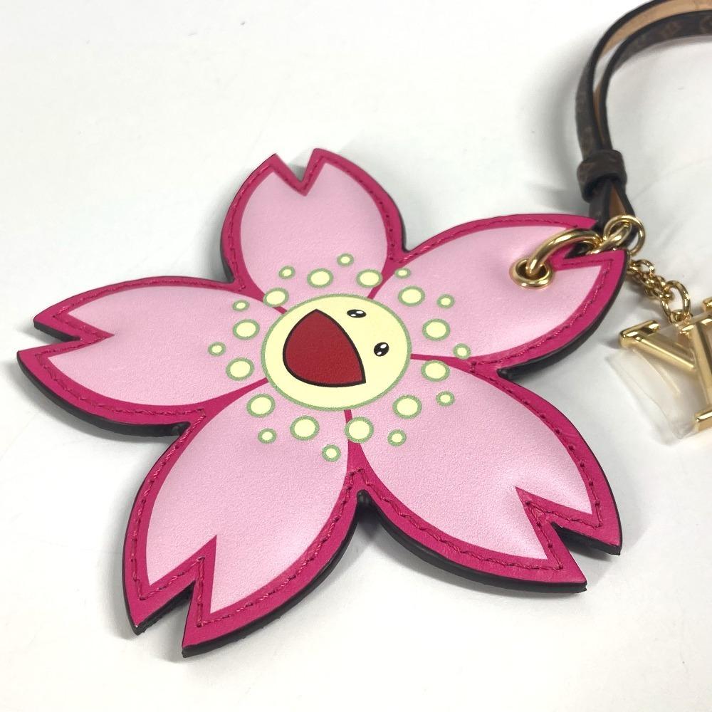Louis Vuitton M02475 Monogram Takashi Murakami Bag Charm-Cherry Blossom Unused