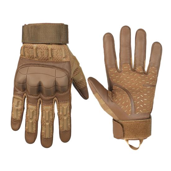 1 пара тактических перчаток с полными пальцами, дышащие, противоскользящие, с сенсорным экраном, для активного отдыха, кемпинга, страйкбола, мотоцикла, альпинизма, велоспорта, охоты, мужские перчатки.