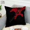 Viking Tattoo 3D Printed Polyester Decorative Pillowcases Throw Pillow Cover Square Zipper Pillow Cases Style-3