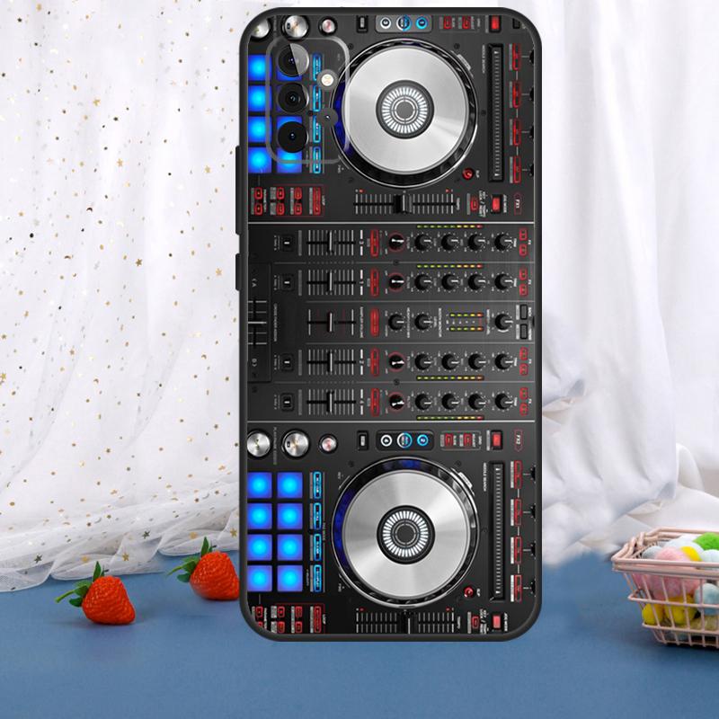DJ-микшер Панель управления для Samsung Galaxy A53 A33 A16 A06 A56 A36 A26 A05 A22 A32 A52 A54 A34 A14 A55 A15 A35 Чехол
