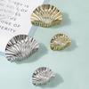 Морская Тема Дизайн Ракушки Зажим-Краб для Волос Пластиковый Аксессуар для Укладки Волос для Женщин Девушек Пучки Прически Украшение для Волос