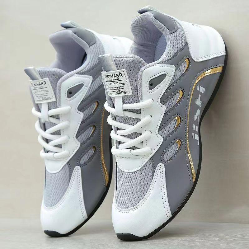 Мужская обувь мужская весна и осень 2024 новая дорожная обувь нескользящая спортивная обувь модная обувь для отдыха и путешествий