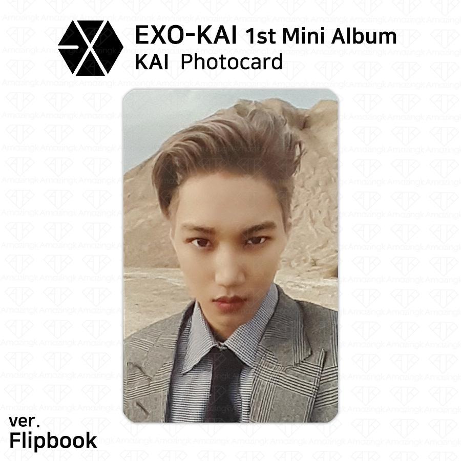 Кай из первого мини-альбома EXO Официальная фотокарточка Кая Фотокарточка K-POP KPOP