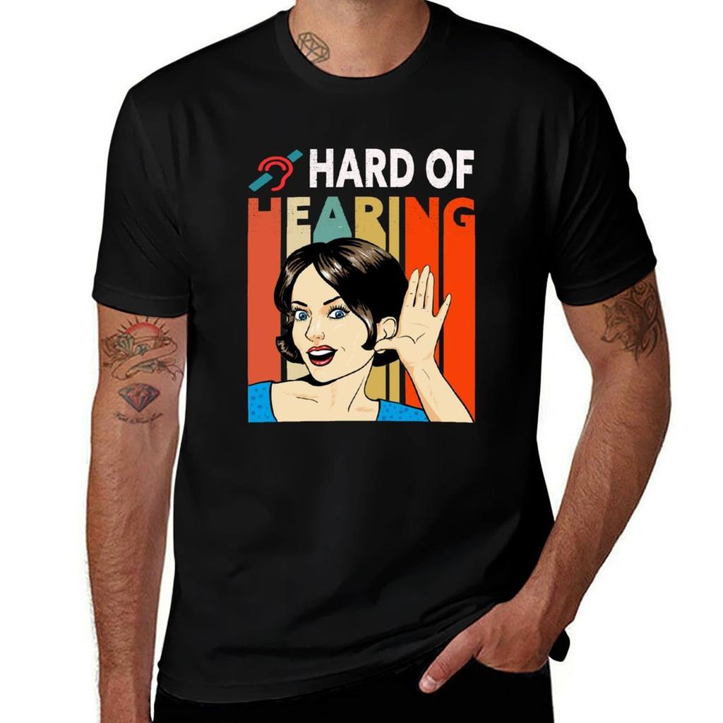 Hearing Impaired Tshirt Casual Everyday Wear Tshirt