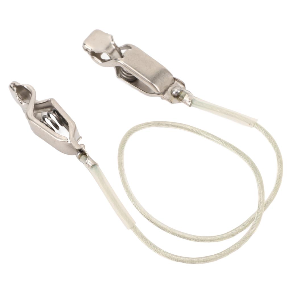 Fencing Head Wire Clamp Professional Stainless Steel Saber Foil Wire Clips for Fencing Supplies Equipment