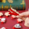 6 штук в упаковке Новые креативные рождественские деревянные мультяшные клипсы, праздничные украшения, принадлежности для вечеринок