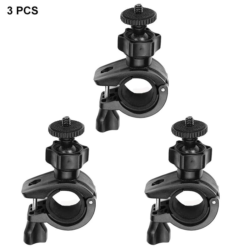 2 шт. Велосипедное крепление Держатель Велосипедный зажим на руль Кронштейн Для GoPro Hero 12 11 10 9 8 Insta360 X3 DJI Osmo Action Аксессуары для камеры