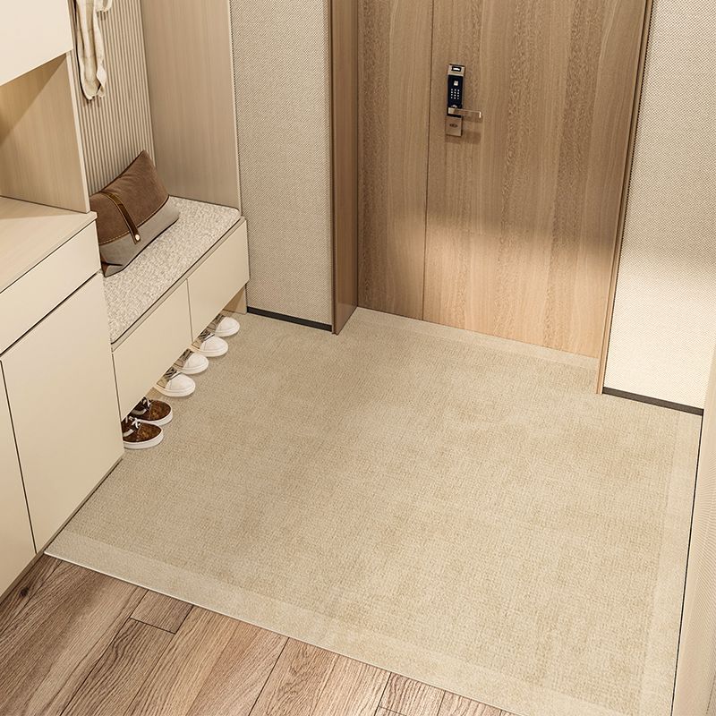 Минималистичный дизайн ПВХ водонепроницаемый и не требующий стирки вертикальный входной коврик для входной двери дома прихожая коврик для ног