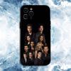 Чехол для телефона Дневники вампира Для iPhone17,16,15,14,13,12,11 Plus,Pro Max, Мягкий силиконовый черный чехол