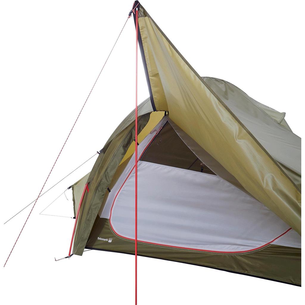 NORDISK Outdoor Camping Tent TELEMARK PU Dark Olive Japanese 122058 2.2 [Genuine Product]