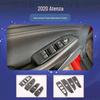 Mazda 6 Atenza 2020 ABS Carbon Fiber Interior Armrest Frame Switch