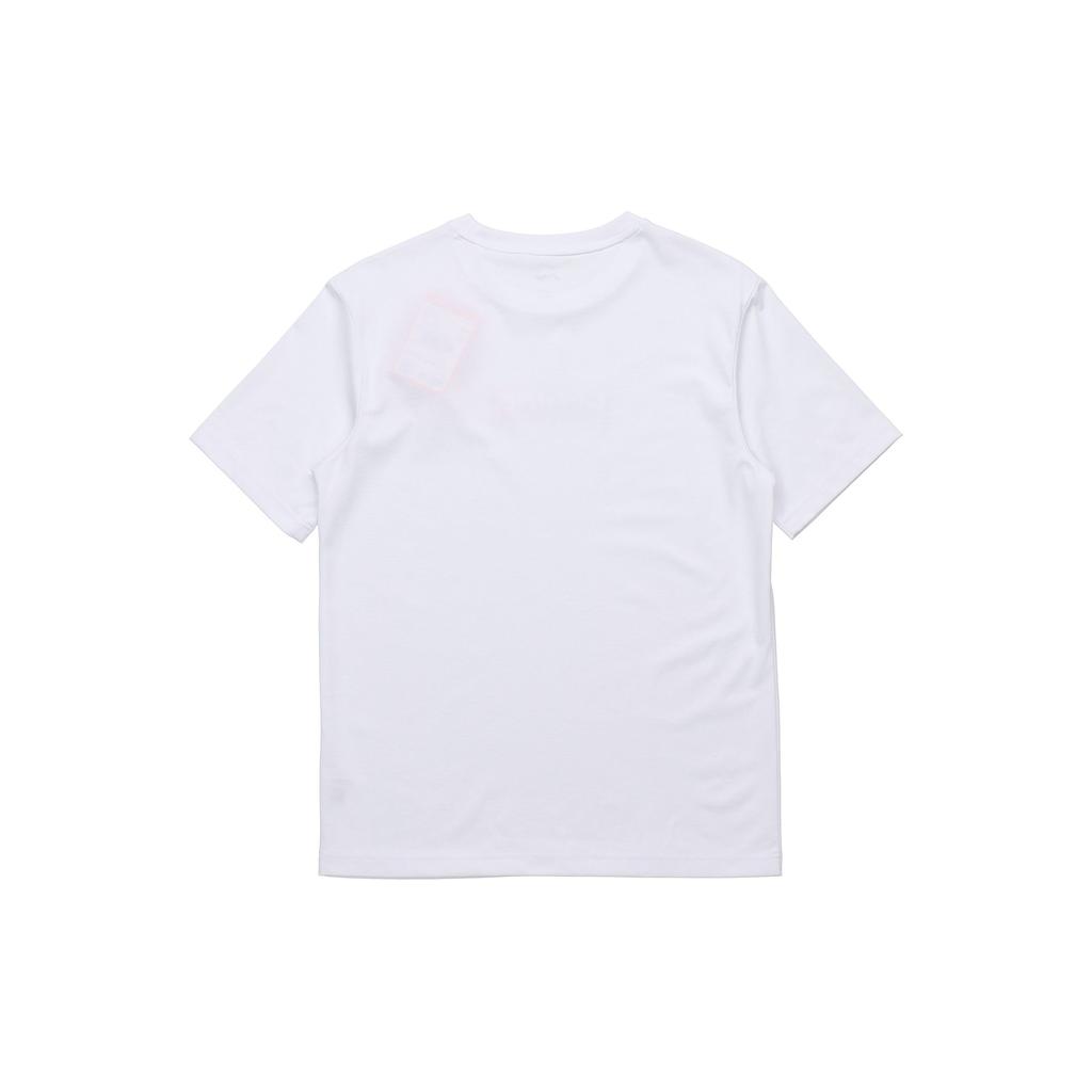 Li-Ning Gradient Logo Short Sleeve T-Shirt Men Tops White AHSQ326-1