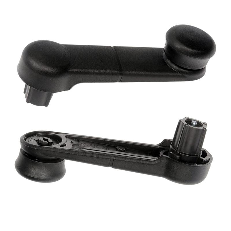 2PC ide Manual Window Crank Handles Black For 1997-2014 Ford F150 F250 F350
