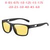 Солнцезащитные очки для спорта на открытом воздухе, квадратные, для близорукости, мужские, поляризационные, цветные, с антибликовым покрытием, с диоптриями для мужчин от 0 -0.5 -0.75 до -6.0