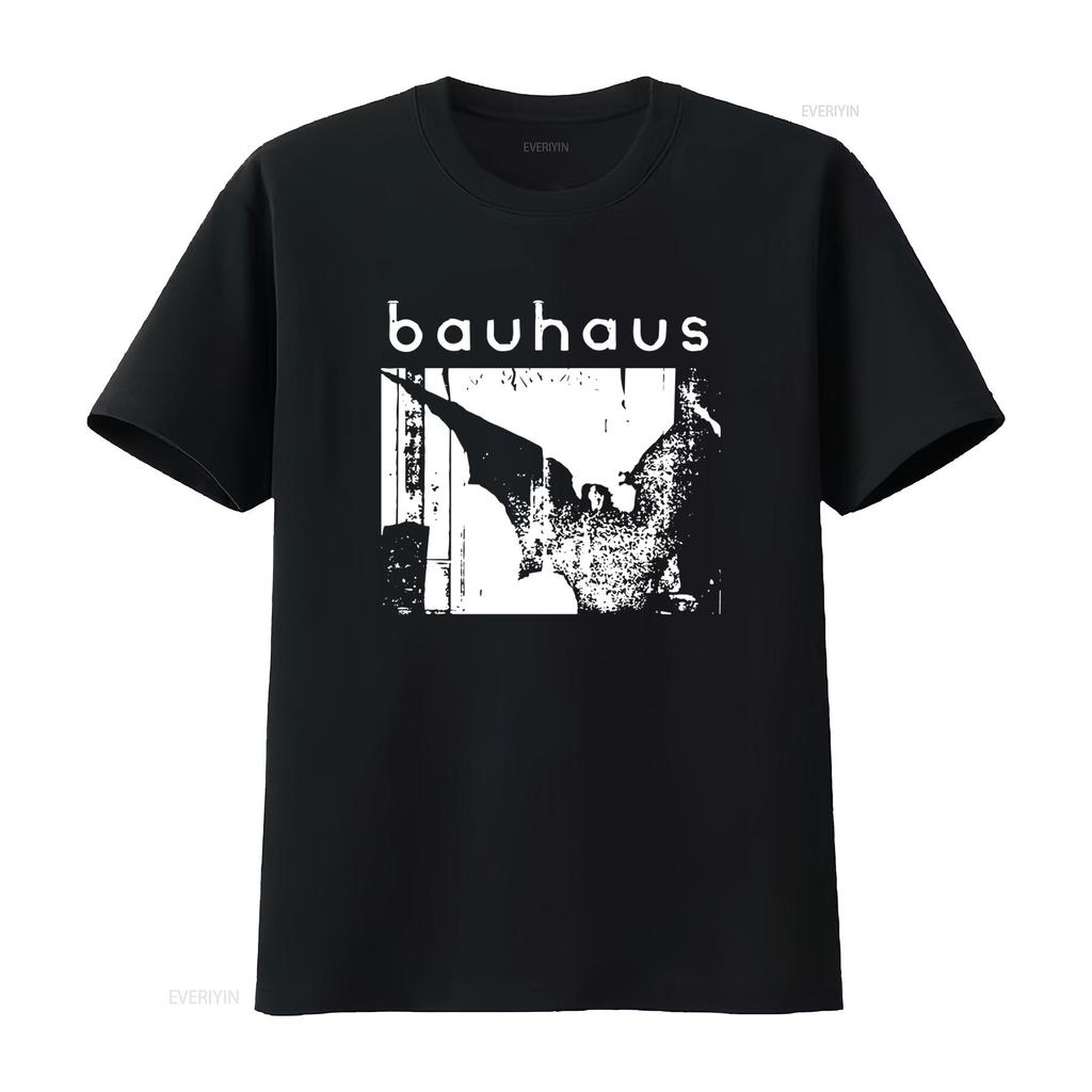 Vintage Retro 80s Bauhaus Bela Lugosi Dead Goth Band T Shirt Vintage Washed Stylish Homme Casual Top For Everyday Wear