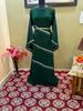 Islamic Dubai Kaftan Gown Abaya Stylish Long Moroccan Hand Work Farasha Dress