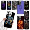 Чехол для телефона с китайским драконом для iPhone 17 Air 14 13 12 16 Pro Max 15 Plus Max Защитный корпус coque
