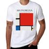 Mondrian  Composition With Red Blue And Yellow Tshirt Casual Daily Outfit Tshirt