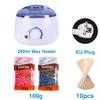 200ML Professional Wax-melt Pot Hot Film Painless Waxing Beads Hair Removal Wax Heater Kit Hard Wax Beans Waxing Machine