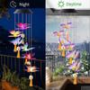 Outdoor Solar Wind Chime Color Changing Solar Lights Mobile Decorative LED