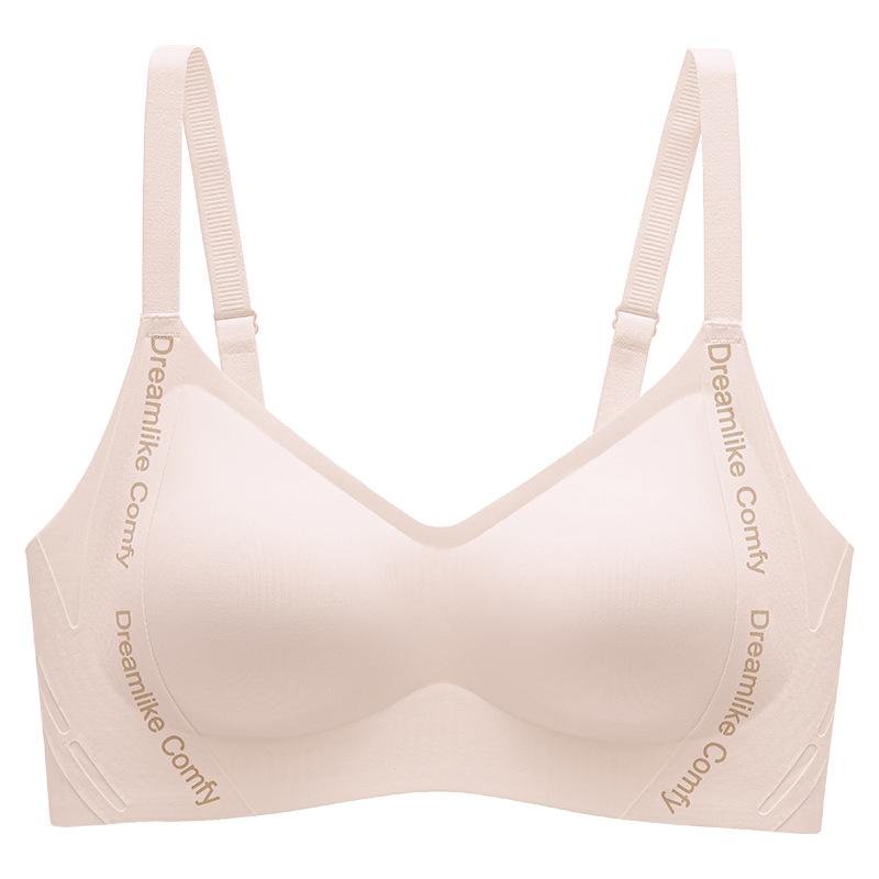 Spring and summer new seamless back underwear women's sexy thin no steel ring suspender sports vest bra