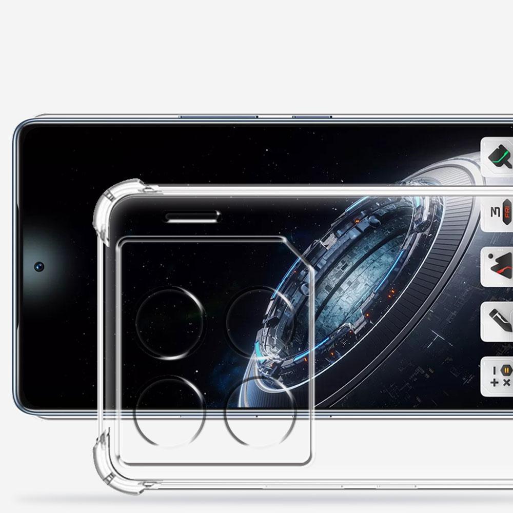 Для Infinix GT 20 Pro 5G Чехол Прозрачный Противоударный Силиконовый Мягкий Чехол для Телефона на Infinix GT20 Pro X6871 Прозрачная Задняя Крышка Защита Funda