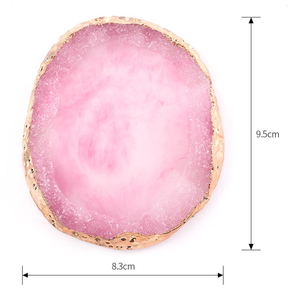 Красочная смола, гель-лак, агатовая смесь, пластина для перемешивания, сделай сам