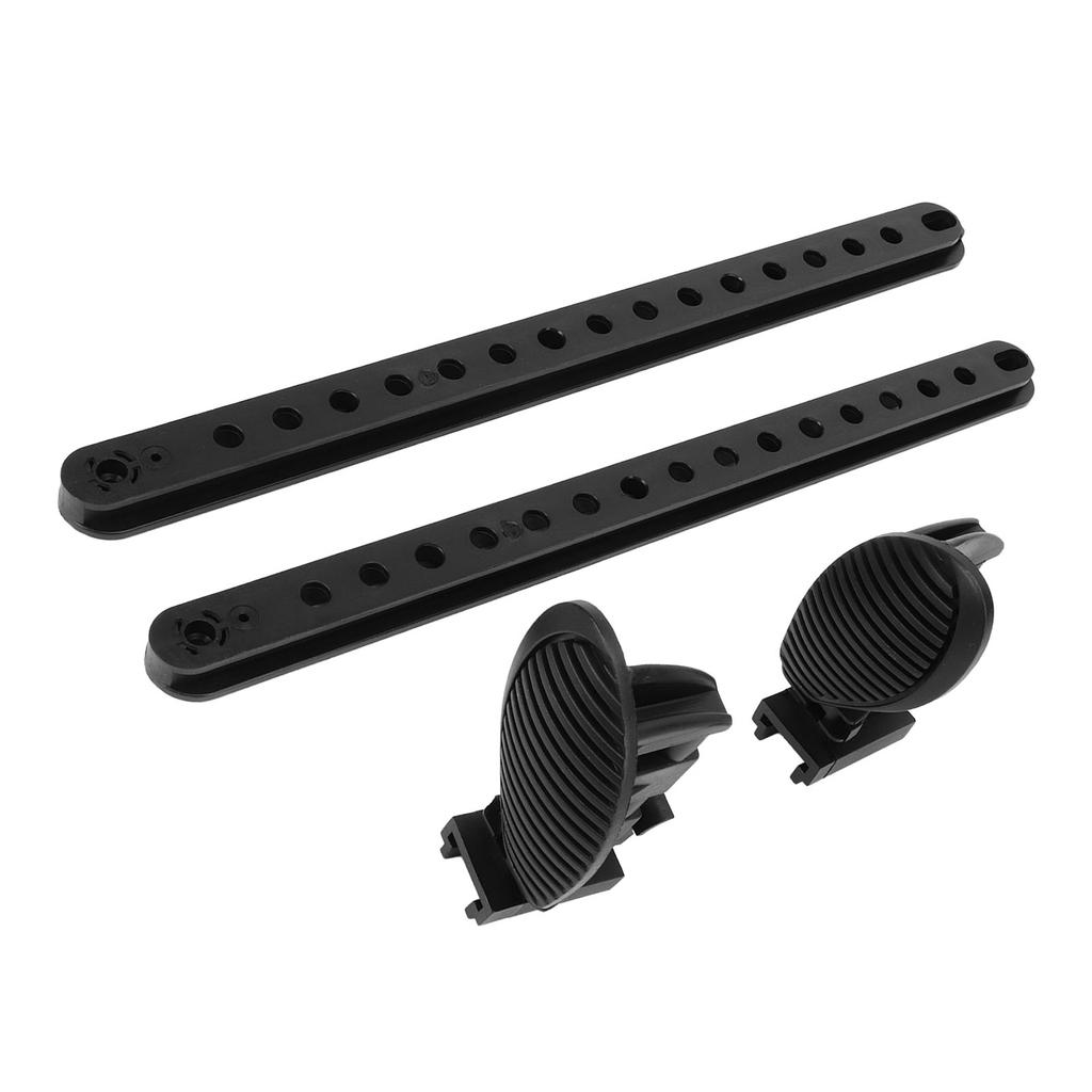 Kayak Foot Pegs Adjustable Locking Wearable Canoe Foot Brace Pedals for Boat 1 Pair