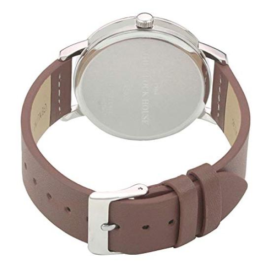 Часы повседневные простые аналоговые водонепроницаемые часы стильные белые [The House] MCA5002-WH1B мужские