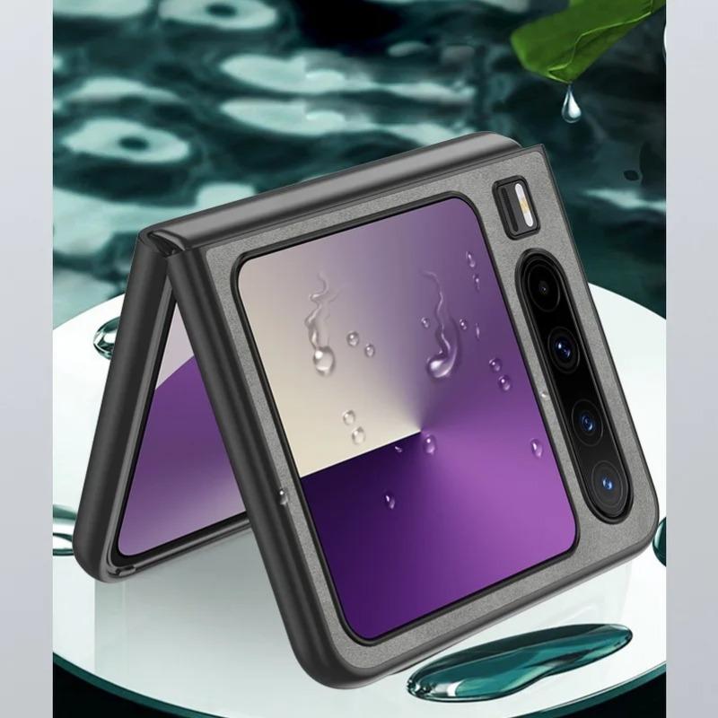 Для Huawei Pura X Роскошный кожаный складной чехол для телефона из овечьей кожи для Huawei Pura X VDE-AL00 Защитный противоударный силиконовый бампер