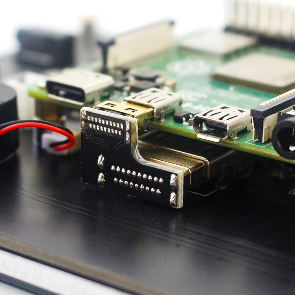 7-дюймовый IPS-сенсорный дисплейный модуль, совместимый с HDMI, для Raspberry Pi 4B/3B