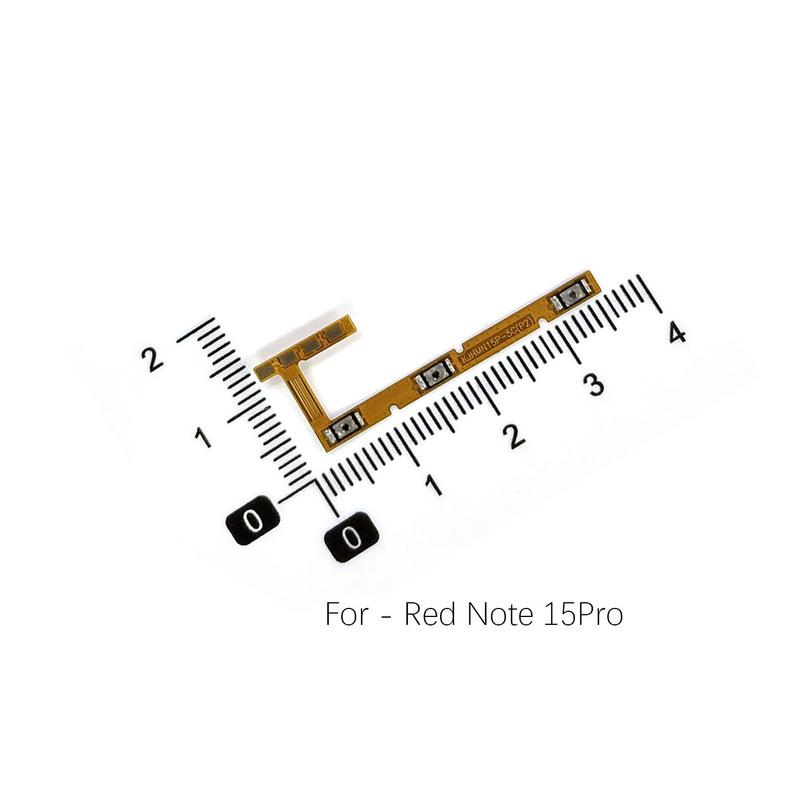 Для Redmi Note 13 14 15 13Pro 14Pro 14Pro+ 15Pro Шлейф кнопки питания и регулировки громкости Вкл/Выкл