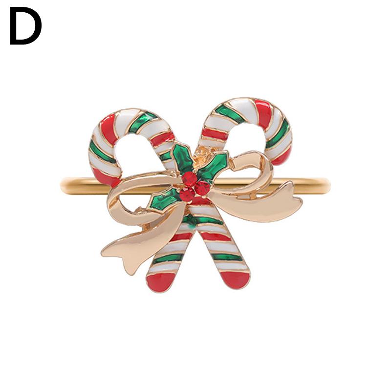 1 шт. Горячий сплав рождественский держатель для салфеток свадебное мероприятие сувенир держатель для салфеток кольцо для салфеток мода