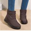 Женские ботинки 2025 Зимняя обувь для женщин Ботильоны Теплый мех Botas Mujer Водонепроницаемые Низкий каблук Зимние сапоги Зимняя обувь на плоской подошве