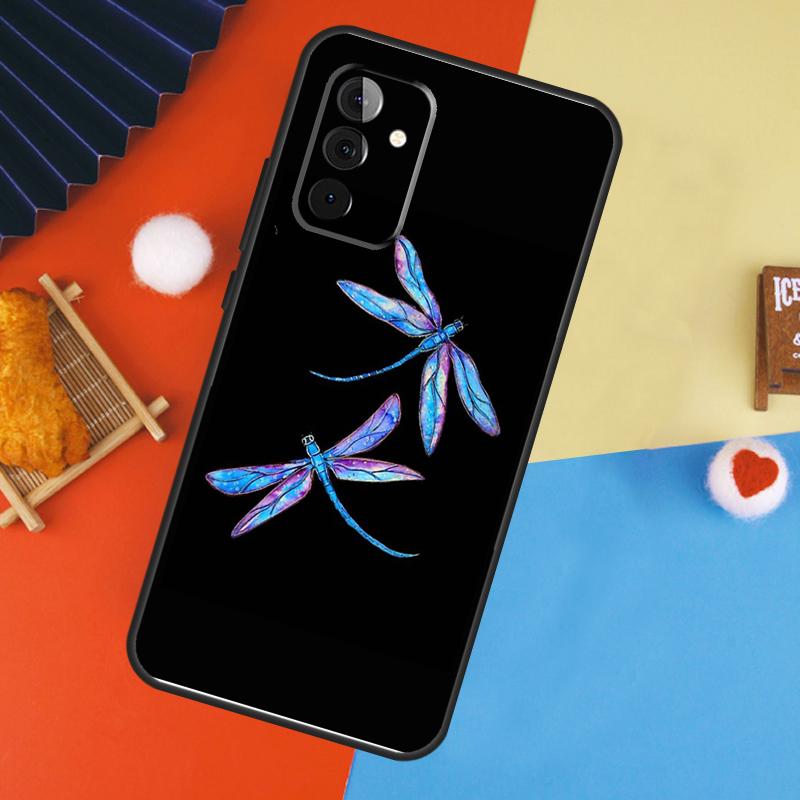 Чехол-стрекоза для Samsung Galaxy A53 A33 A13 A54 A34 A14 A56 A36 A16 A06 A12 A32 A52 A35 A17 A15 A55