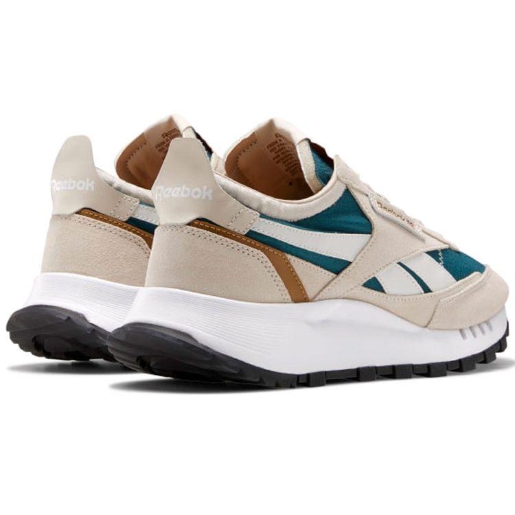 Reebok Классические кожаные кроссовки унисекс Legacy Stucco Midnight Pine Коричневые сепия S24173