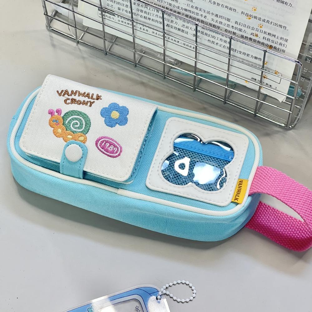 Large Capacity Pencil Case Star Picnic Series Stationery Bag Stationery Organizer School Office