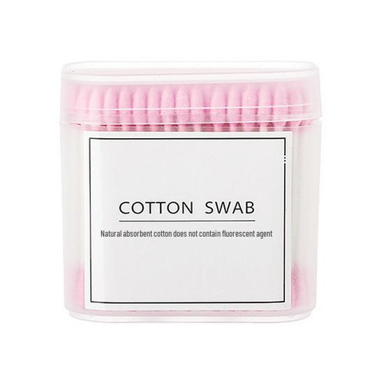 Двусторонние ватные палочки: Круглые и заостренные для макияжа и чистки ушей