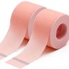 Lash Tape for Eyelash Extensions Silicone Adhesive Breathable Extension Supplies for Painless Removal for Sensitive Skin, 1 In X 4 Yds